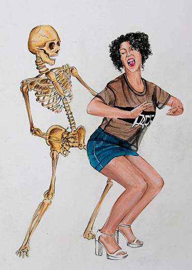 Todos los días se perrea con la muerte - Maria Leburo